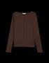 Marks & Spencer "Lyocell Blend Ribbed Top with Wool"